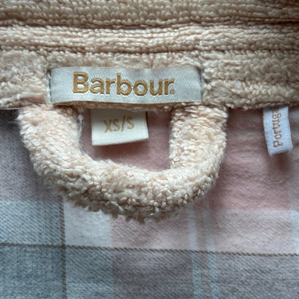 Barbour Ada Terry Cloth Robe Womens Small - Picture 8 of 9